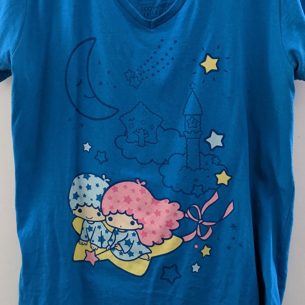 Sanrio Little Twin Stars Sweet Dreams V Neck